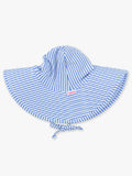 Periwinkle Blue Seersucker Swim Hat