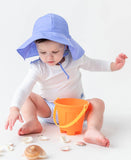 Kids Periwinkle Blue Sun Protective Hat