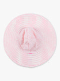 Pink Seersucker Swim Hat