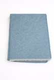 Cotton-Blend Mini Herringbone Throw with Eyelash Fringes