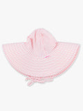 Pink Seersucker Swim Hat