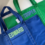 Maxi Waxed Canvas Tote