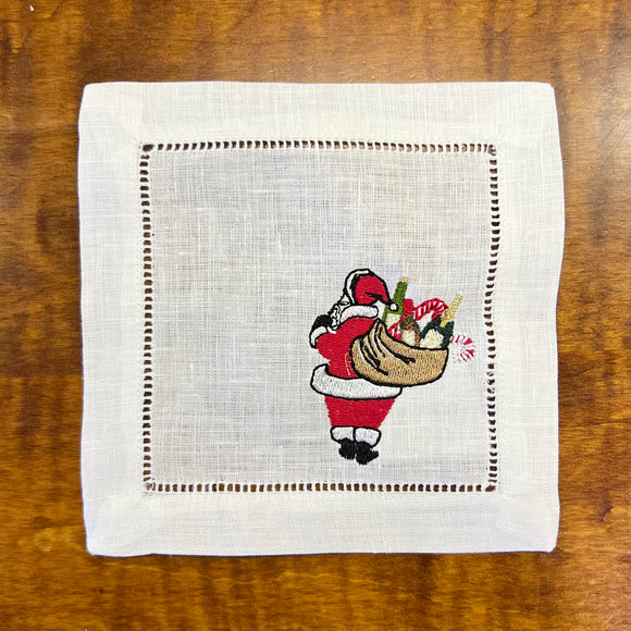 Boozy Santa Cocktail Napkins