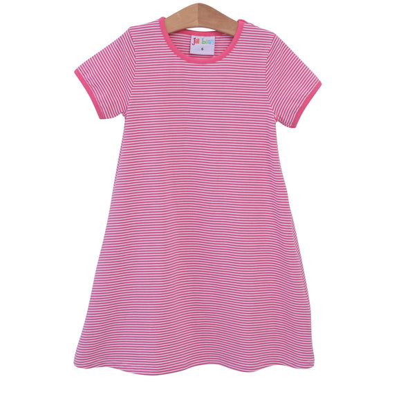 Pink Stripe Sarah Dress