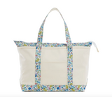 TRVL Medium Coated Canvas Tote