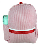 Kids Seersucker Backpack