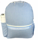 Kids Seersucker Backpack