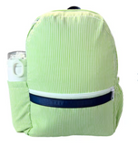 Kids Seersucker Backpack