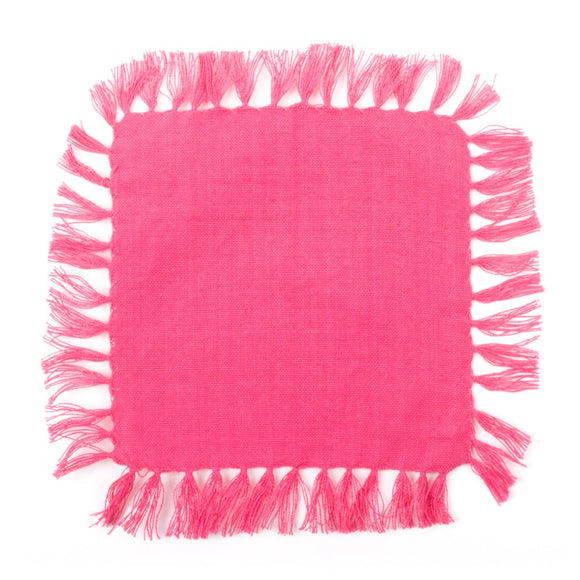Fringe Cocktail Napkins (Set of 4)