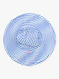 Periwinkle Blue Seersucker Swim Hat