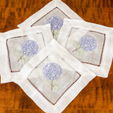 Hydrangea Cocktail Napkins