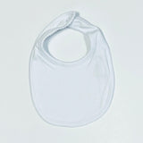 Picot Trim Baby Bib