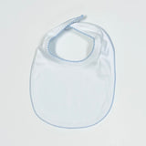 Picot Trim Baby Bib