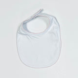 Picot Trim Baby Bib