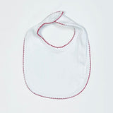 Picot Trim Baby Bib