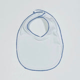 Picot Trim Baby Bib