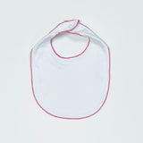 Picot Trim Baby Bib