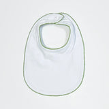 Picot Trim Baby Bib