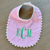 Gingham Bib