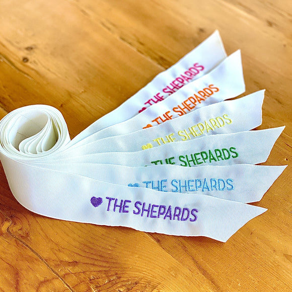 Personalized Gift Ribbon (Set of 5 Pieces)