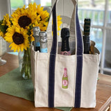 Canvas Wine Tote