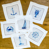 Nautical Cocktail Napkins